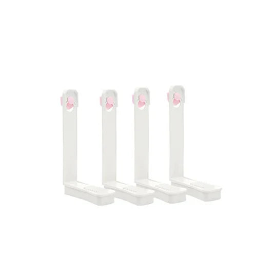 Bed Sheet Gripper Clips L-Shaped Lock Easy Install