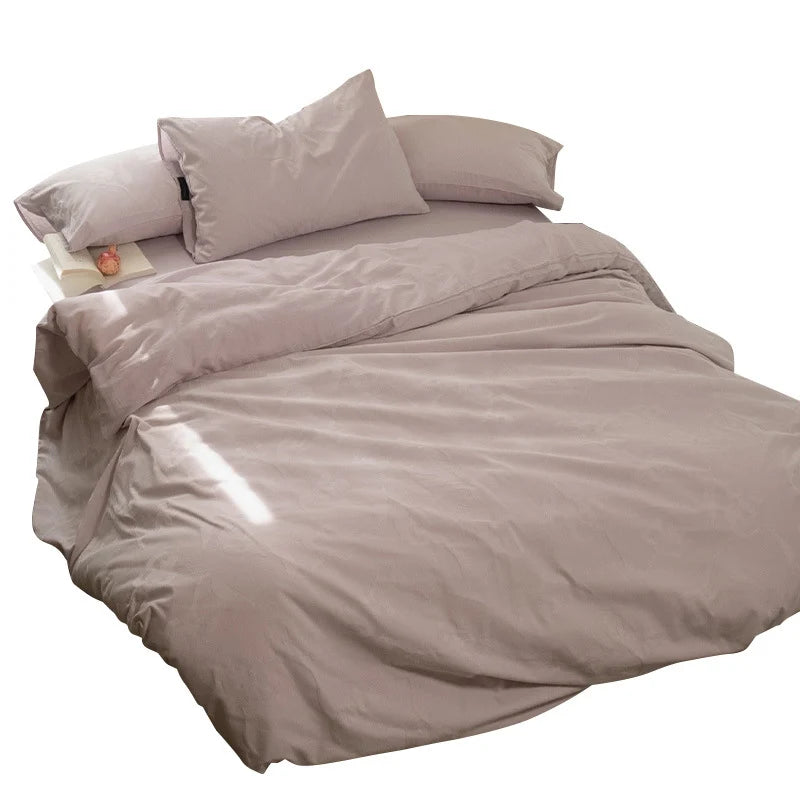 Bed Sheet Set 100% Cotton Jacquard Fade Resistant