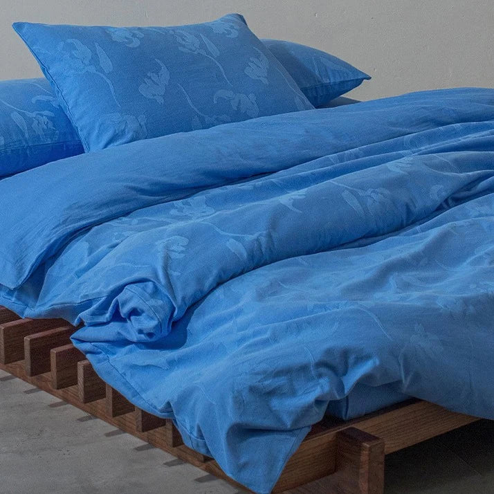 Bed Sheet Set 100% Cotton Jacquard Fade Resistant