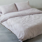 Bed Sheet Set 100% Cotton Jacquard Fade Resistant
