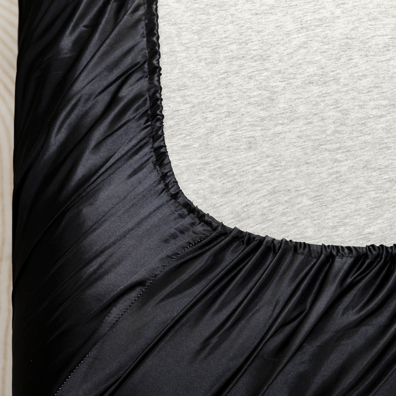Bed Sheet Set Cooling Silky Satin & Moisture-Wicking