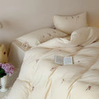 Bed Sheet Set Double Gauze Water-Washed Soft & Breathable