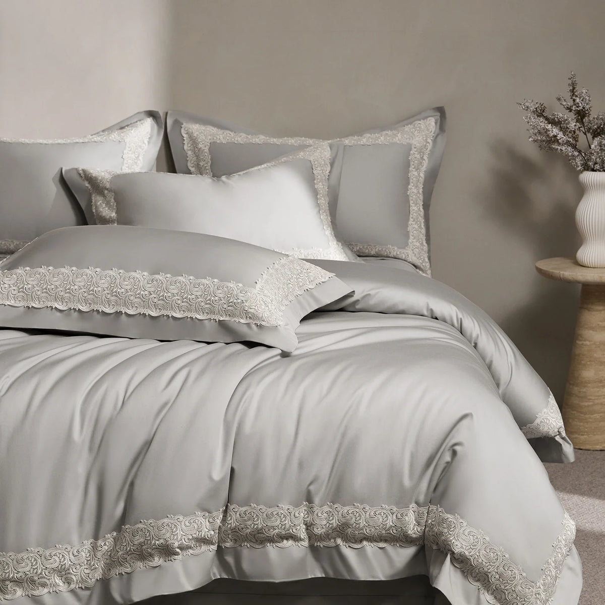 Bedding Set 100% Cotton Breathable 4-Piece