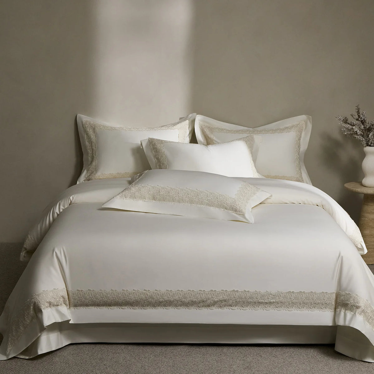 Bedding Set 100% Cotton Breathable 4-Piece