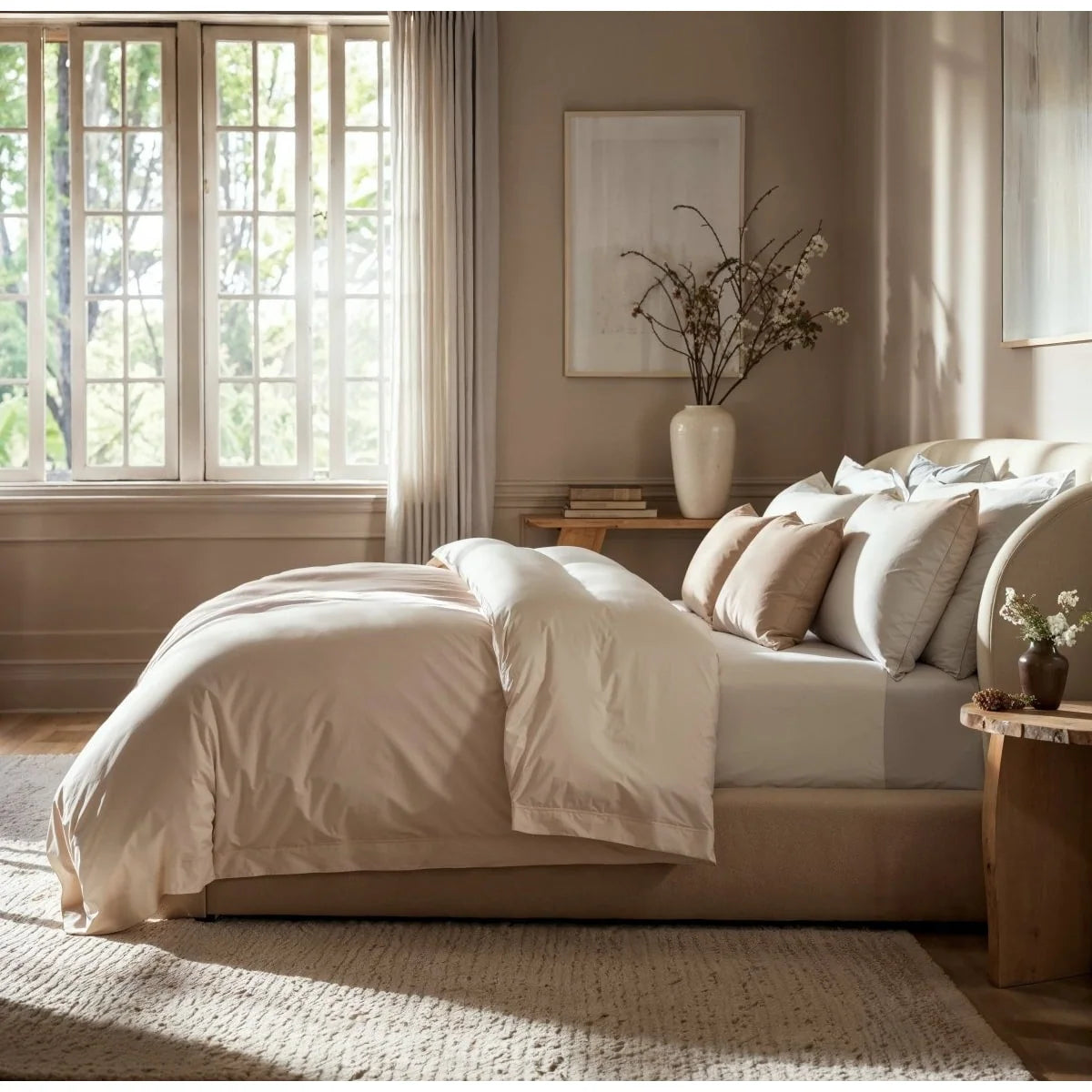 Bedding Set 100% Cotton Breathable Duvet Cover