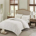 Bedding Set 100% Cotton Breathable Duvet Plus 2 Pillowcases