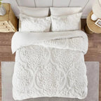 Bedding Set 100% Cotton Breathable Duvet Plus 2 Pillowcases