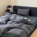 Bedding Set 100% Cotton Percale Temperature Regulating Fine Floral