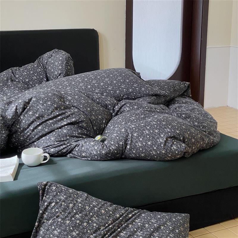 Bedding Set 100% Cotton Percale Temperature Regulating Fine Floral