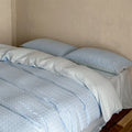 Bedding Set 4-Piece Cotton Percale Quilted Comforter