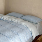 Bedding Set 4-Piece Cotton Percale Quilted Comforter
