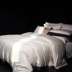 Bedding Set 4-Piece Long-Staple Cotton Gold & Silver Thread