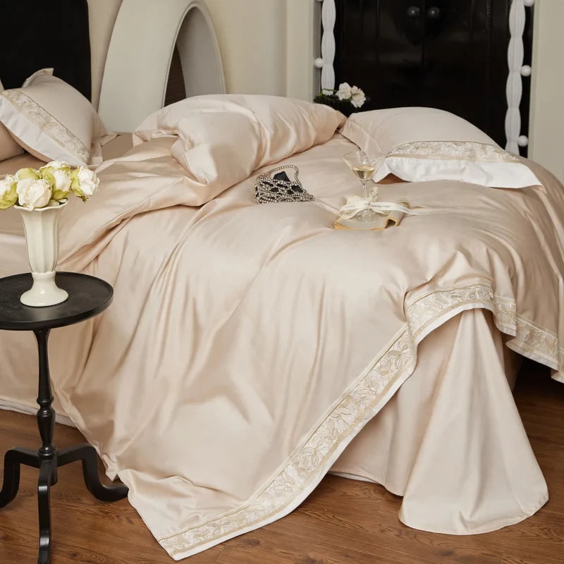Bedding Set 4-Piece Long-Staple Cotton Soft & Durable