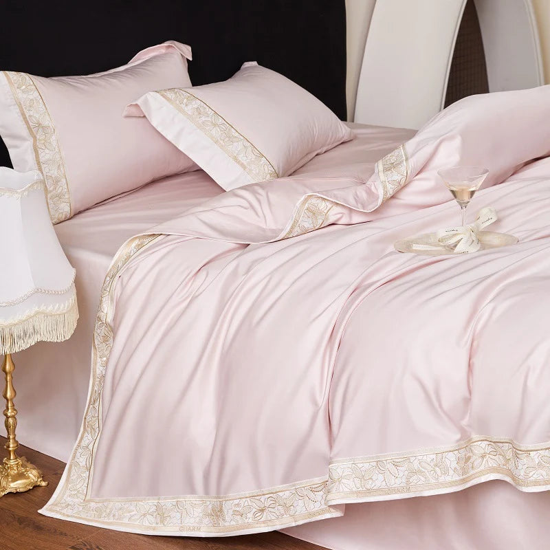 Bedding Set 4-Piece Long-Staple Cotton Soft & Durable