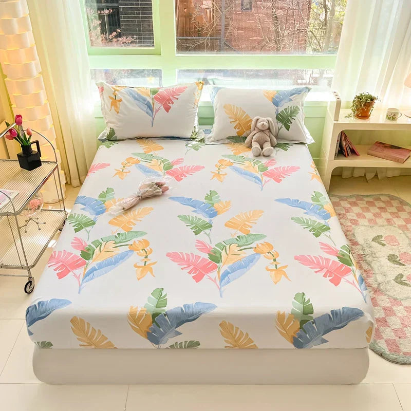 Bedding Set Breathable 100% Cotton Machine Washable