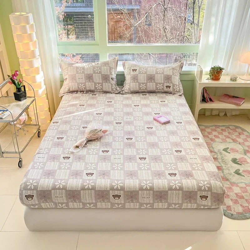 Bedding Set Breathable 100% Cotton Machine Washable