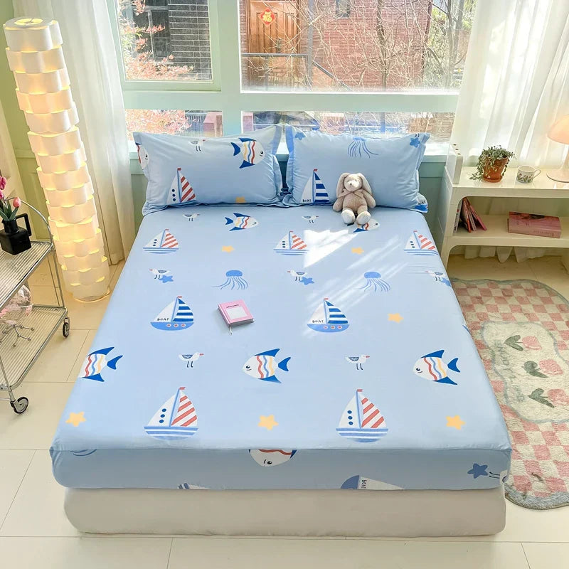 Bedding Set Breathable 100% Cotton Machine Washable