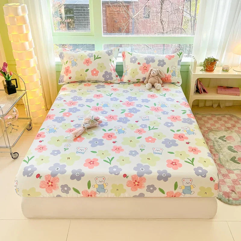 Bedding Set Breathable 100% Cotton Machine Washable