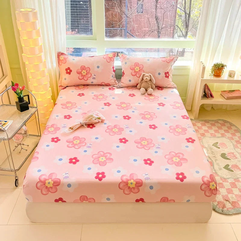 Bedding Set Breathable 100% Cotton Machine Washable