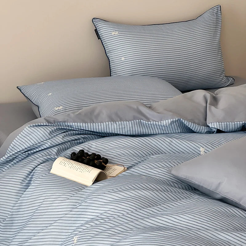 Bedding Set Breathable Cotton Machine Washable