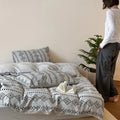 Bedding Set Breathable Cotton Machine Washable Set of 4