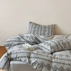 Bedding Set Breathable Cotton Machine Washable Set of 4