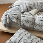 Bedding Set Breathable Cotton Machine Washable Set of 4