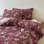 Bedding Set Breathable Cotton Percale Reversible