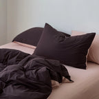 Bedding Set Breathable Cotton Percale Reversible Duvet