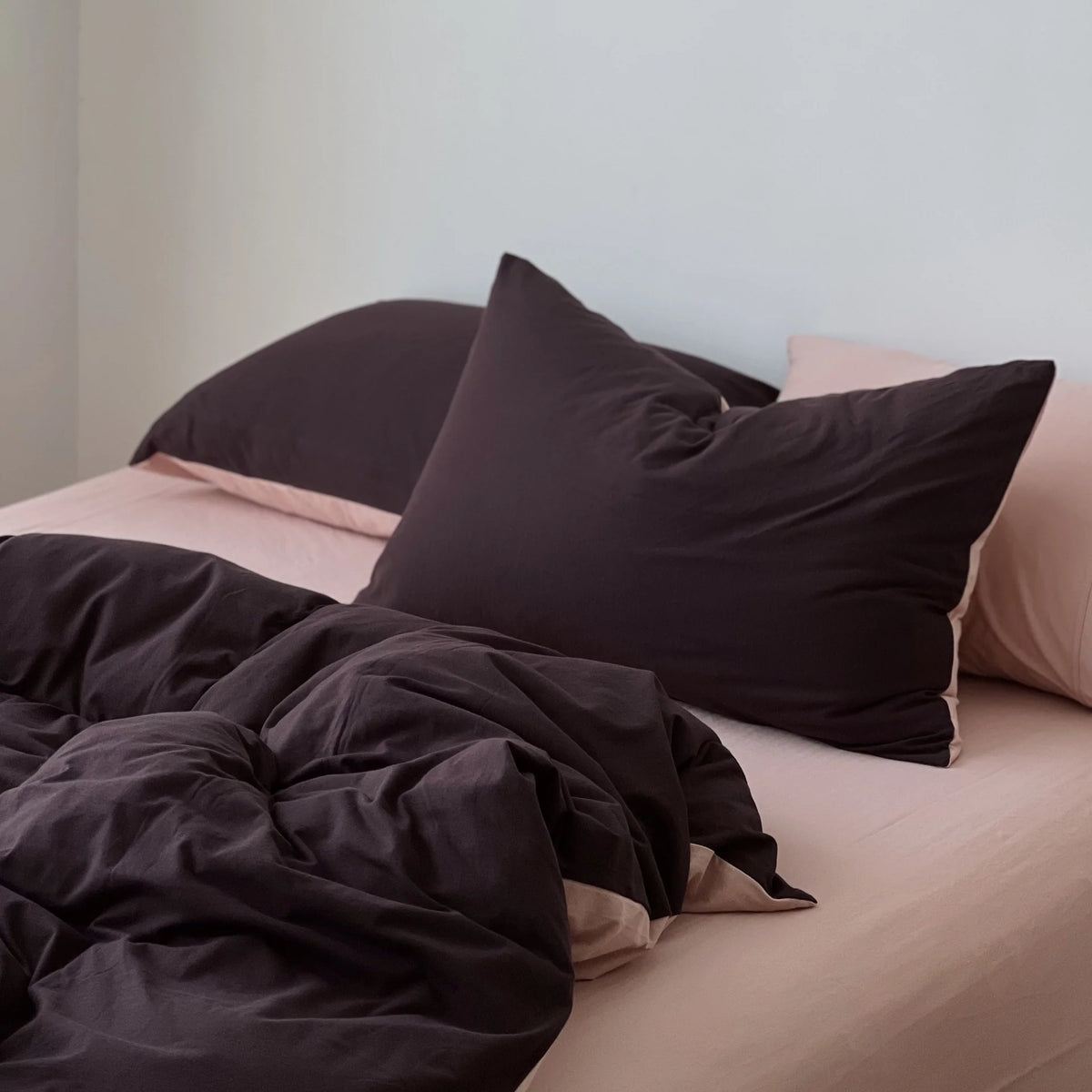 Bedding Set Breathable Cotton Percale Reversible Duvet