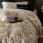 Bedding Set Cooling Lyocell Moisture-Wicking Four Piece