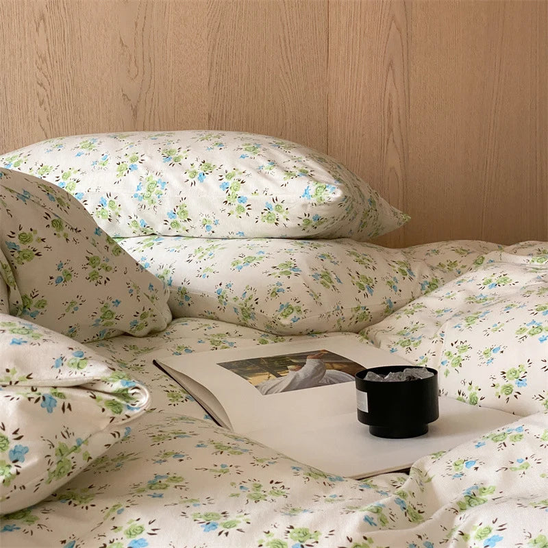 Bedding Set Cotton Breathable Machine Washable