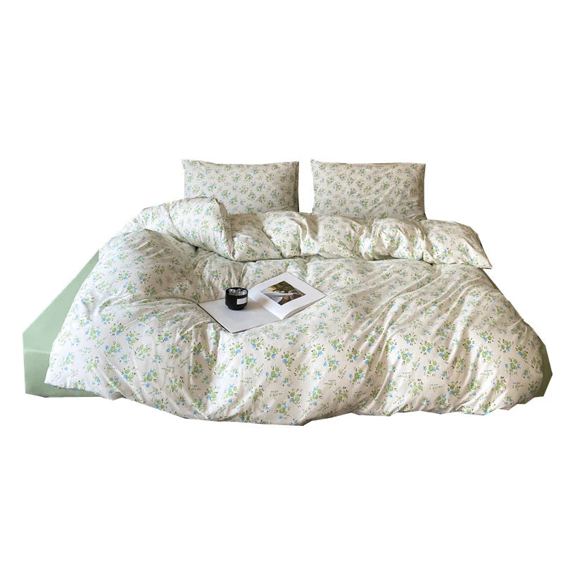 Bedding Set Cotton Breathable Machine Washable