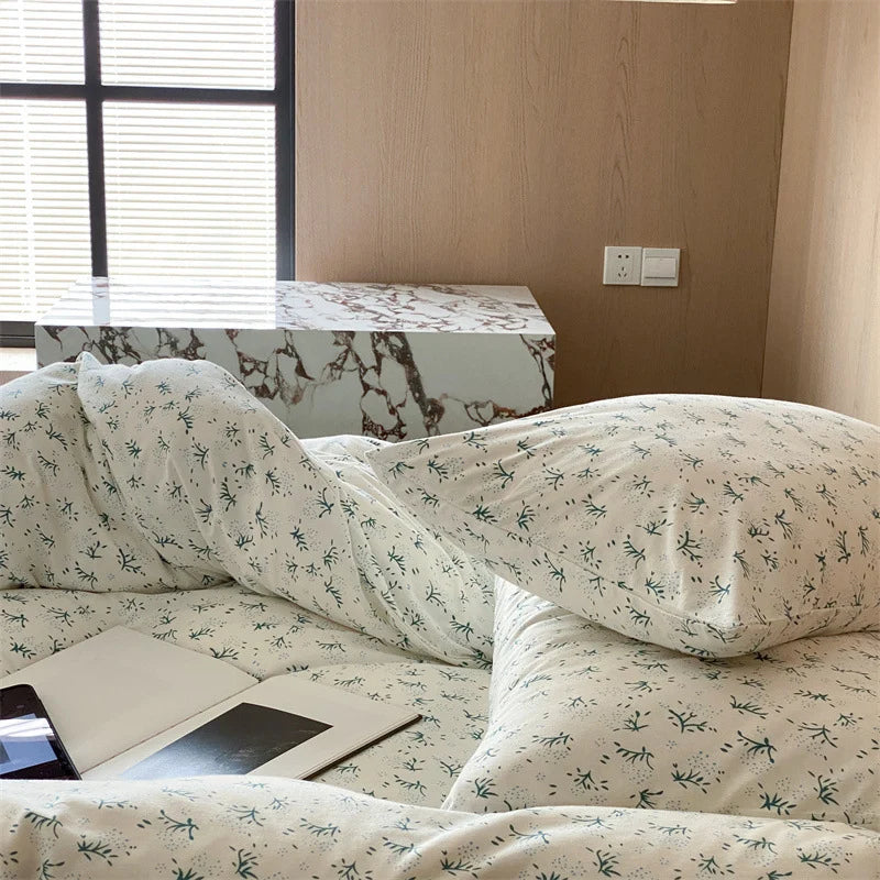 Bedding Set Cotton Breathable Machine Washable