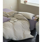 Bedding Set Cotton-Linen Blend Breathable Moisture Regulating
