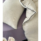 Bedding Set Cotton-Linen Blend Breathable Moisture Regulating