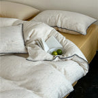 Bedding Set Cotton-Linen Blend Breathable Moisture Regulating