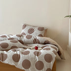 Bedding Set Cotton-Linen Oversized Polka Dot