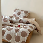 Bedding Set Cotton-Linen Oversized Polka Dot