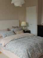Bedding Set Cotton-Linen Quilted Jacquard 4-Piece