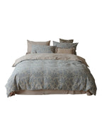 Bedding Set Cotton-Linen Quilted Jacquard 4-Piece