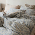 Bedding Set Cotton-Linen Quilted Jacquard 4-Piece