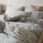 Bedding Set Cotton-Linen Quilted Jacquard 4-Piece