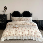 Bedding Set Cotton Muslin Breathable Set of 4