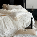 Bedding Set Cotton Muslin Breathable Set of 4
