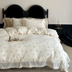 Bedding Set Cotton Muslin Breathable Set of 4