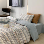 Bedding Set Cotton Percale Breathable Embroidered Dots
