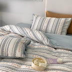 Bedding Set Cotton Percale Breathable Embroidered Dots