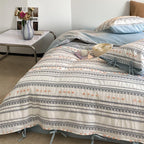 Bedding Set Cotton Percale Breathable Embroidered Dots