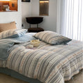 Bedding Set Cotton Percale Breathable Embroidered Dots